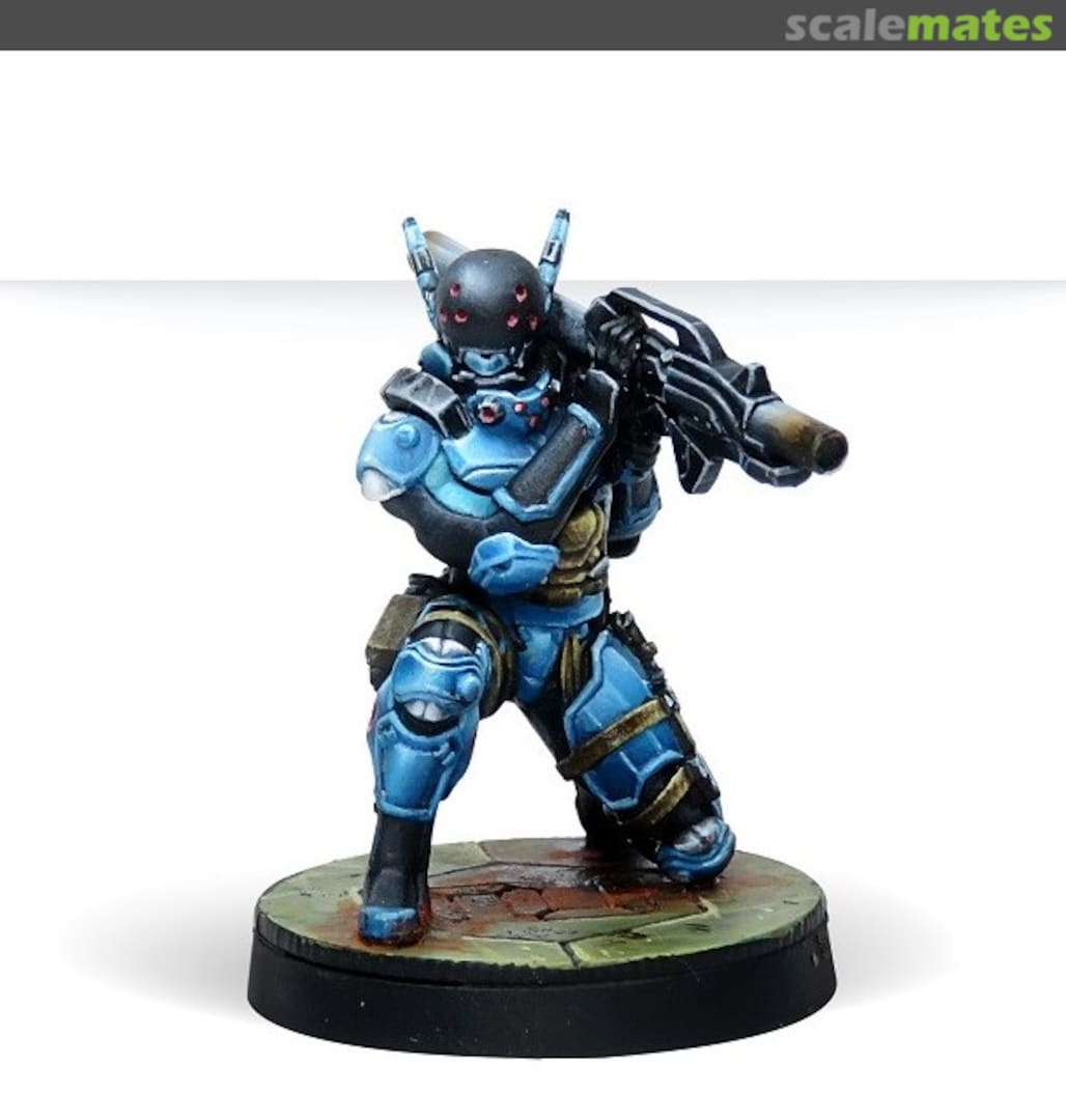 Boxart ECHO-BRAVO, FAST INTERVENTION UNIT (LIGHT ROCKET LAUNCHER) 281211-0791 Corvus Belli