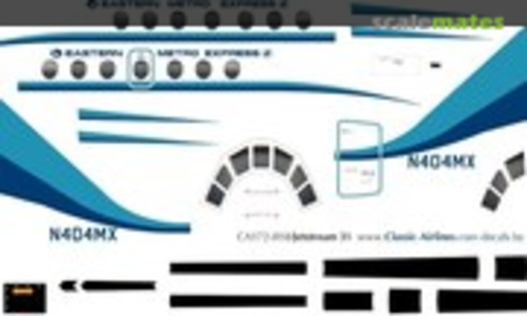 1:72 Eastern Metro Express BAe Jetstream 31 (Classic Airlines CA172-018) CA172-018
