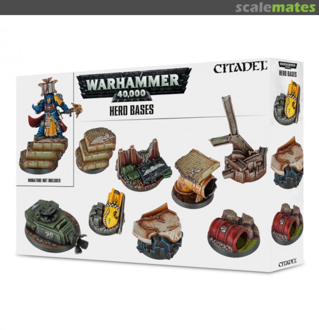 Boxart Warhammer 40,000 Hero Bases 64-01 Games Workshop