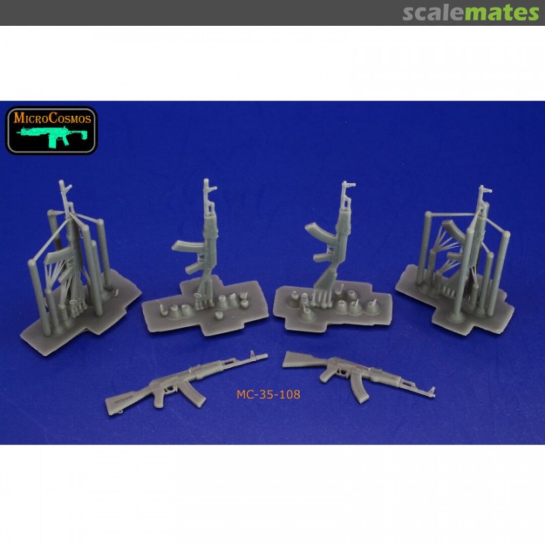 Contents AK47 and AK74 set MC-35-108 3D MicroCosmos