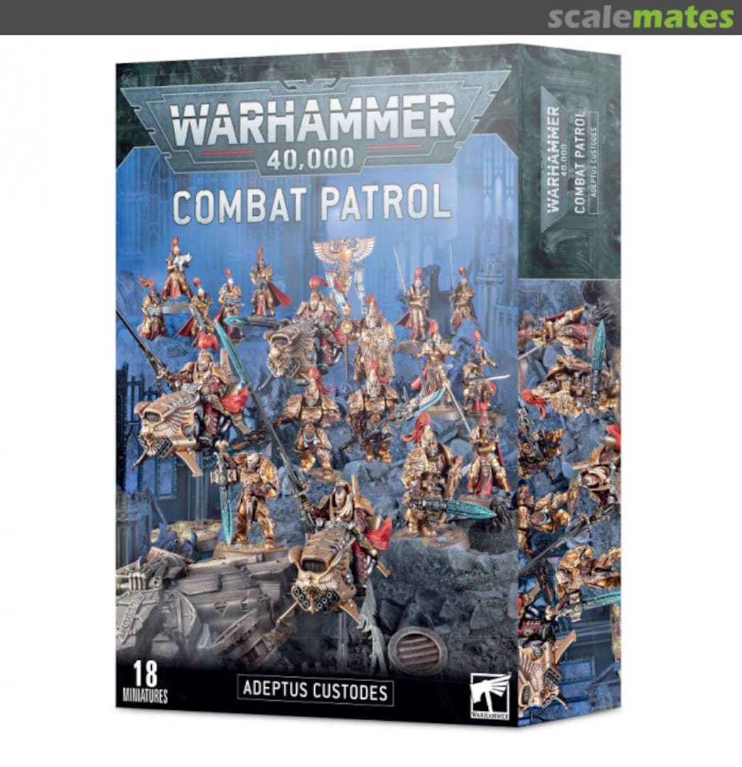 Boxart Combat Patrol: Adeptus Custodes 01-18 Games Workshop Boxart Combat Patrol: Adeptus Custodes 01-18 Games Workshop