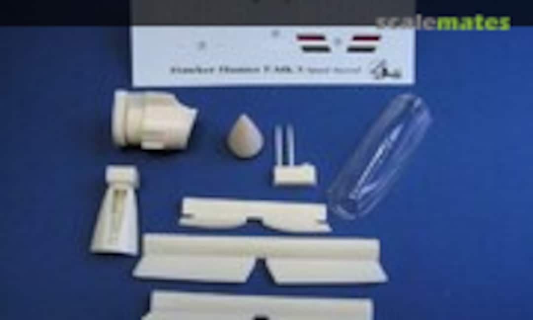 1:72 Hawker Hunter F.Mk.3 + vacu canopy + decal sheet for Revell (Pavla Models U72-89) U72-89