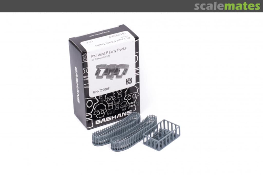 Boxart Pz. I Ausf. F Early Tracks GH-T72009 Gas Hans