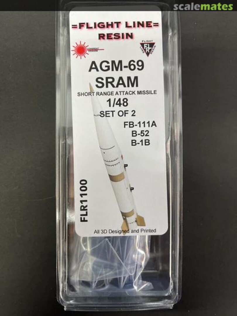 Boxart AGM-69 SRAM FLR1100 Flight Line Resin