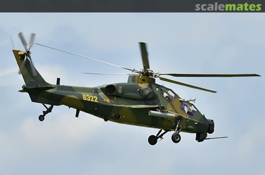 Boxart Z-10K Attack Helicopter 05848 Trumpeter Boxart Z-10K Attack Helicopter 05848 Trumpeter