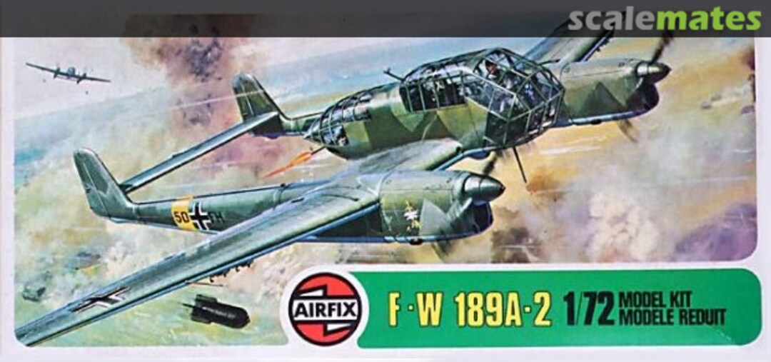 Boxart F-W 189A-2 02037-8 Airfix