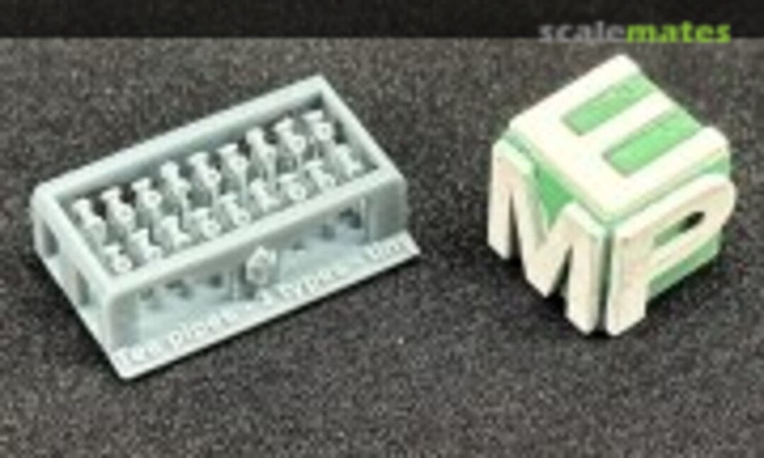 No Kszta?tki - set 3 - 3 Typy - Mikro - 3x6 pieces (1,25mm) (EMP3d 99160612) 99160612