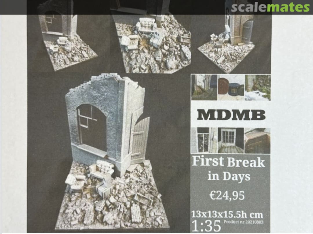 Boxart First Break in Days 20210803 MDMB Modelbouw