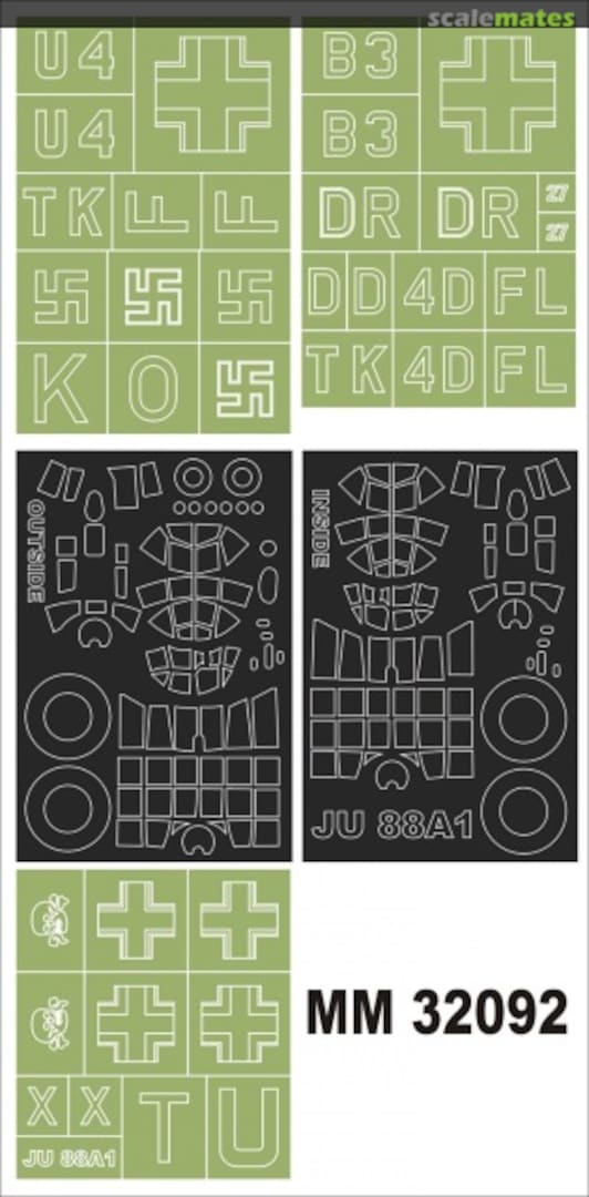 Boxart Junkers Ju 88A1 SM32092 Montex Boxart Junkers Ju 88A1 SM32092 Montex