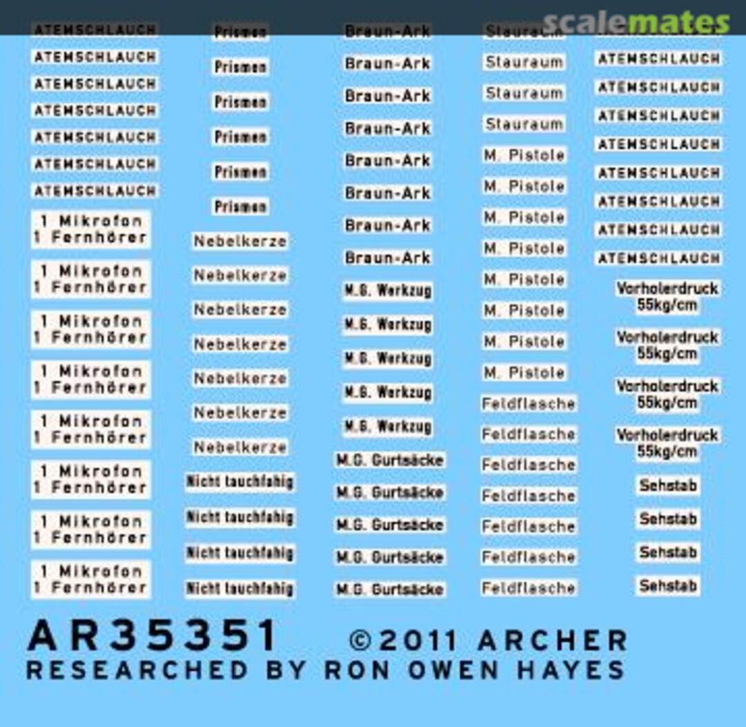 Boxart Panther Ausf. D, A and G interior stencils AR35351 Archer Boxart Panther Ausf. D, A and G interior stencils AR35351 Archer