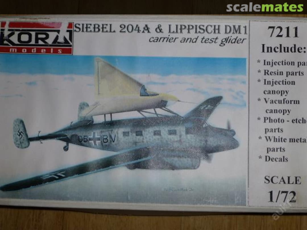 Boxart SIEBEL 204A + LIPPISCH DM 1 7211 Kora Models Boxart SIEBEL 204A + LIPPISCH DM 1 7211 Kora Models
