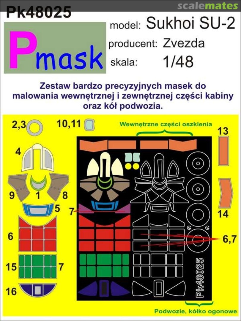 Boxart Sukhoi SU-2 PK48025 Pmask Boxart Sukhoi SU-2 PK48025 Pmask