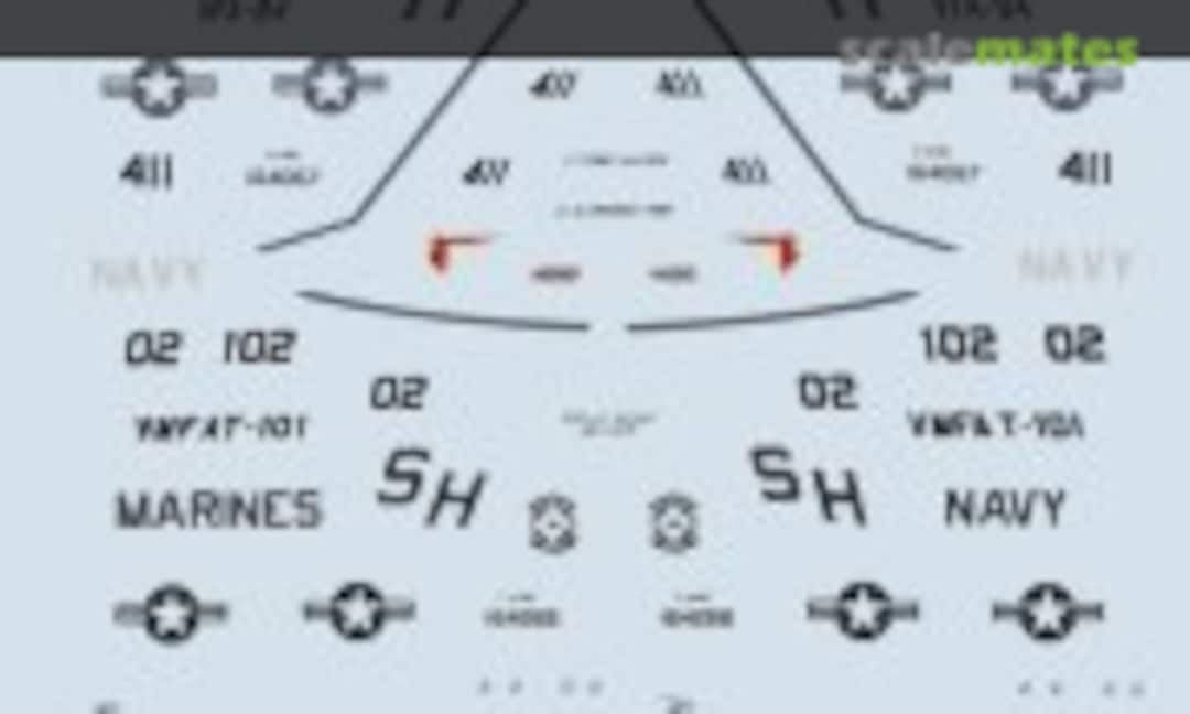 1:72 F/A-18C Hornets (SuperScale International 72-652) 72-652