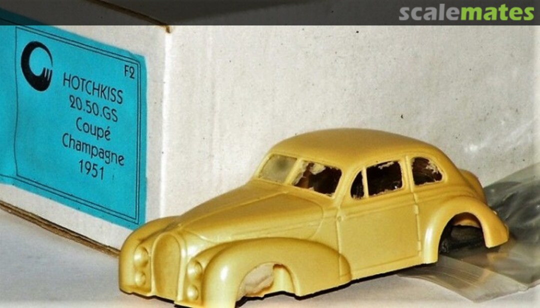 Boxart Hotchkiss 20.50.GS Coupe CCCF2 CCC Boxart Hotchkiss 20.50.GS Coupe CCCF2 CCC