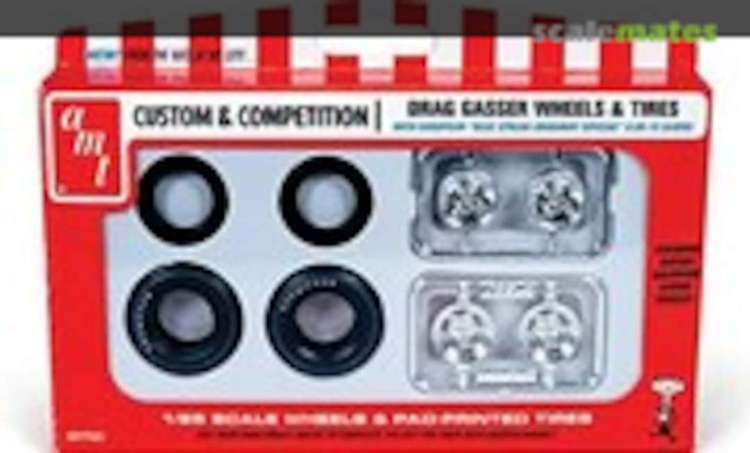 1:25 Drag Gasser Wheels &amp; Tires (AMT PP005)