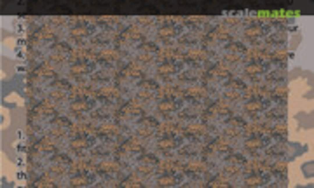 1:35 German Oak Leaf A Camo Decal (CROSSDELTA MIL35027) MIL35027