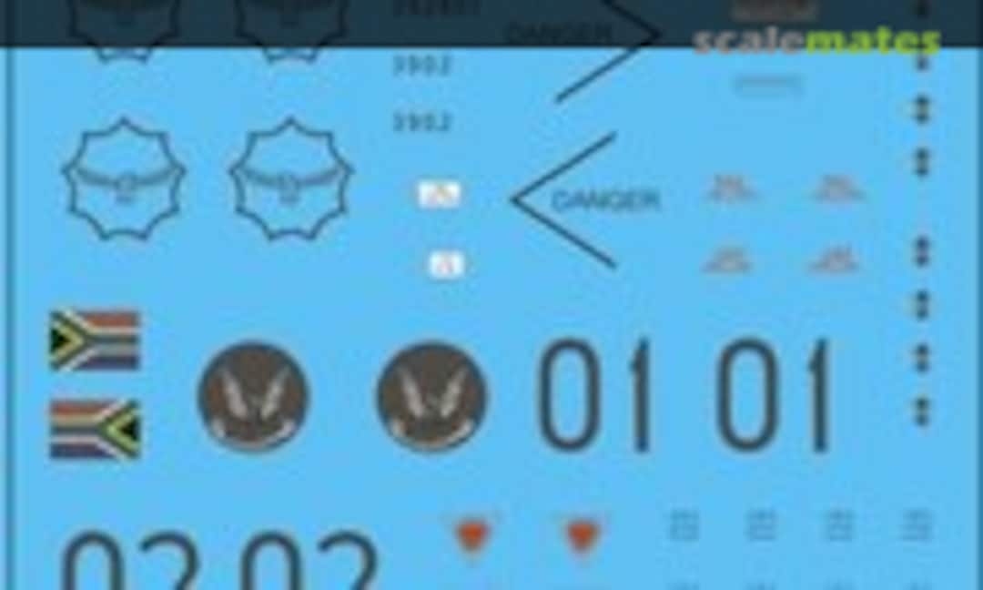 1:48 SAAF Gripen SA (MAV Decals MAV-480143)