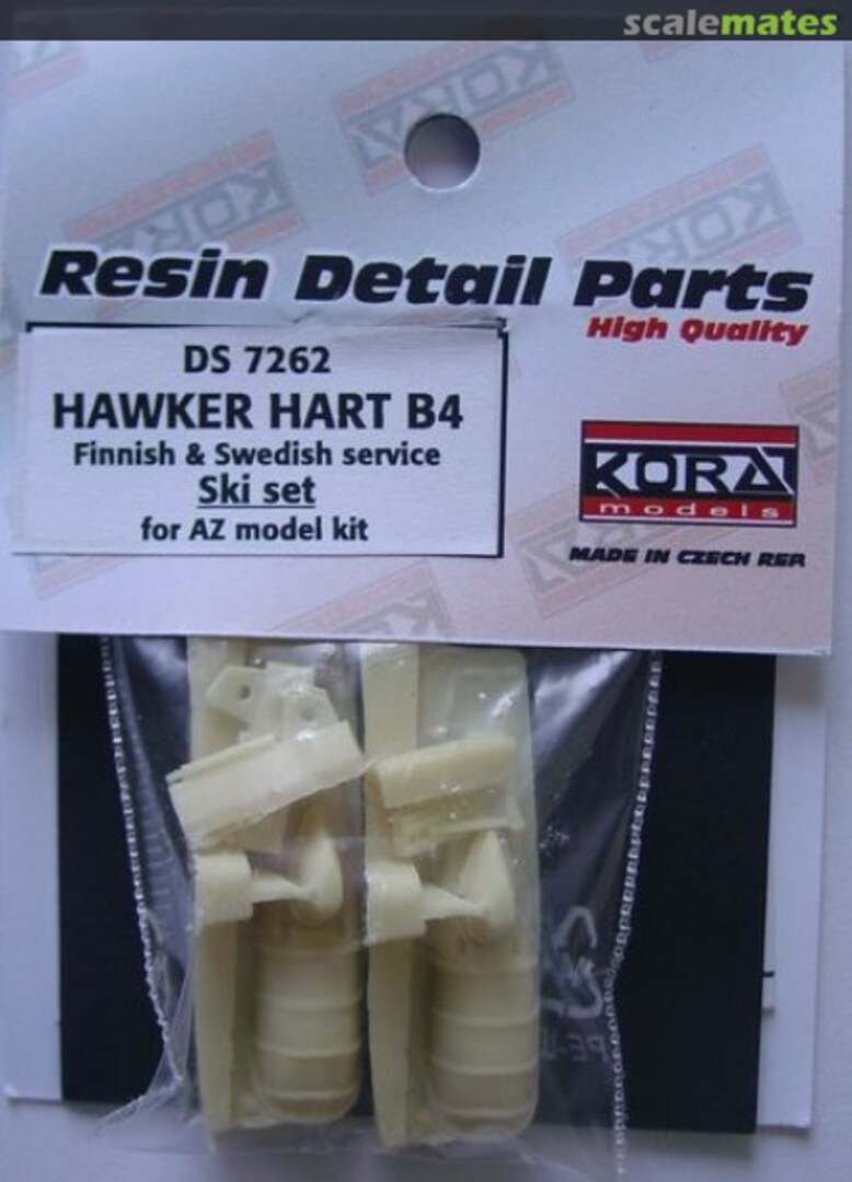 Boxart Hawker Hart B4 DS7262 Kora Models