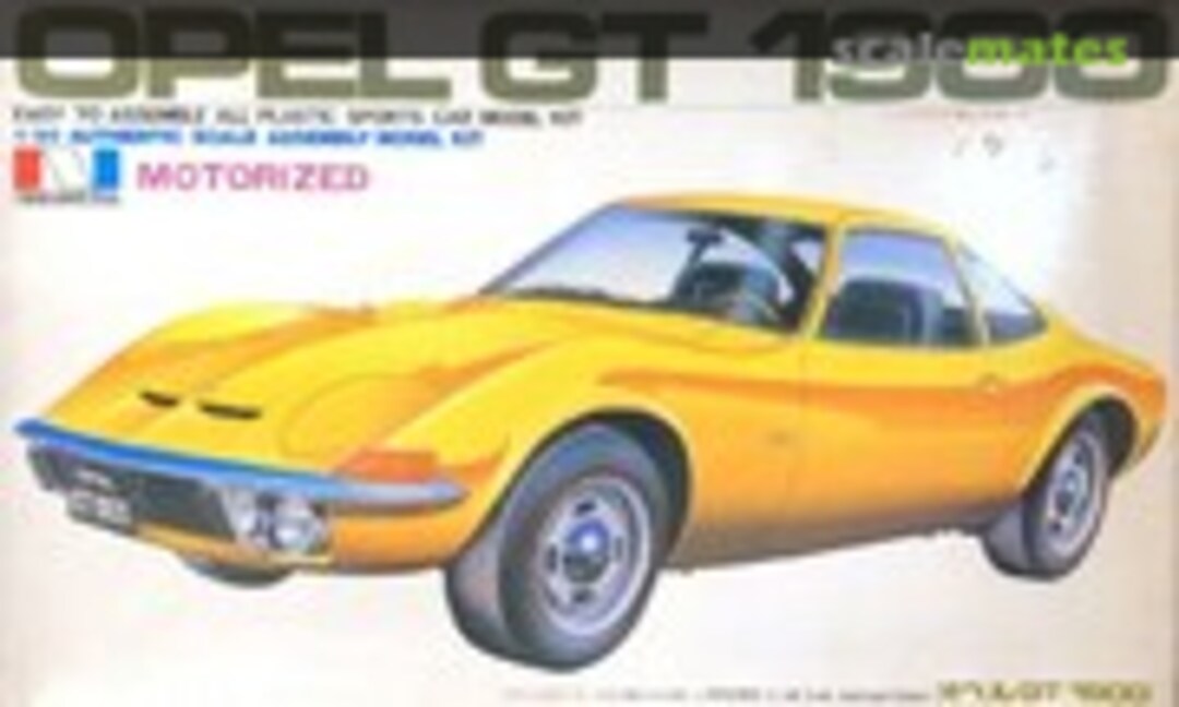 1:20 Opel GT 1900 (Nakamura KNS-4507) KNS-4507