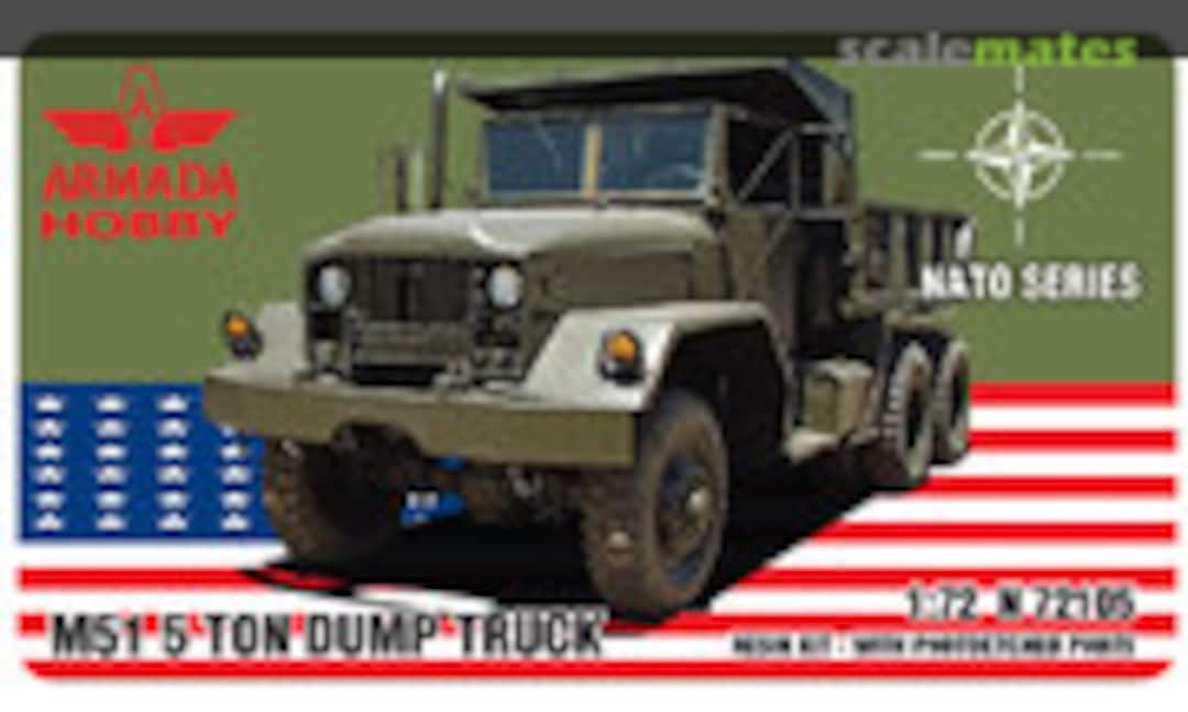 1:72 M51 5ton Dump Truck (Armada Hobby N72105)