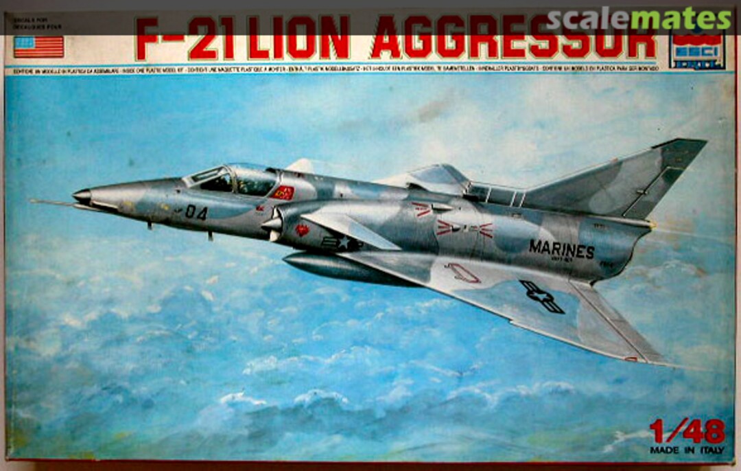 Boxart F-21 Lion Aggressor 4082 ESCI/ERTL