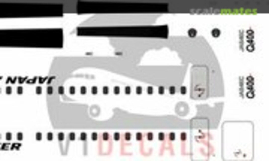 1:144 Japan Air Commuter (JAC) Bombardier Dash 8-Q400 (V1 Decals V1D0274-144) V1D0274-144