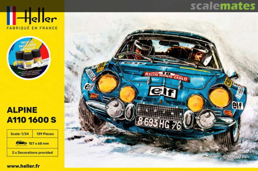 Boxart Alpine A110 1600 S 56745 Heller Boxart Alpine A110 1600 S 56745 Heller