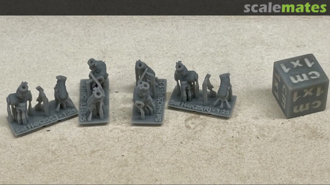 Boxart Valve/clamp/handle H4K25 - left set 25010215 EMP3d