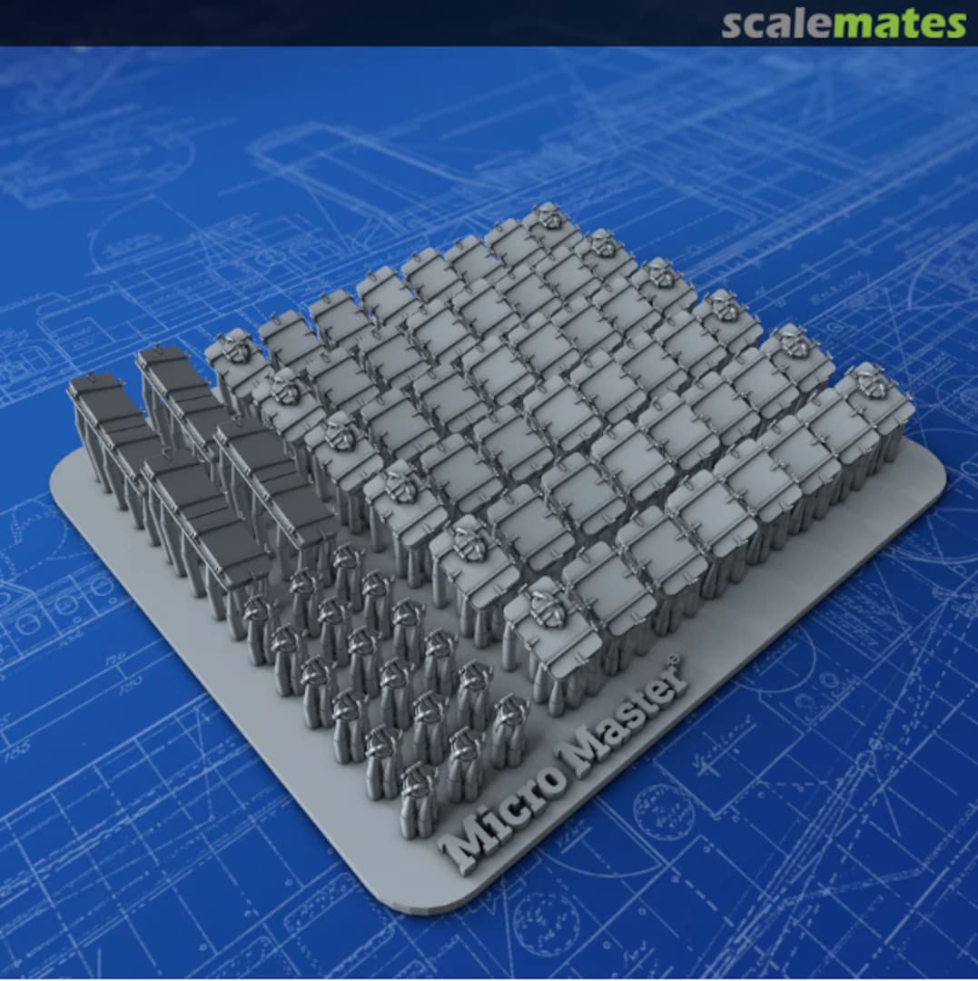 Boxart Deck Hatch Set MM1192P Micro Master Boxart Deck Hatch Set MM1192P Micro Master