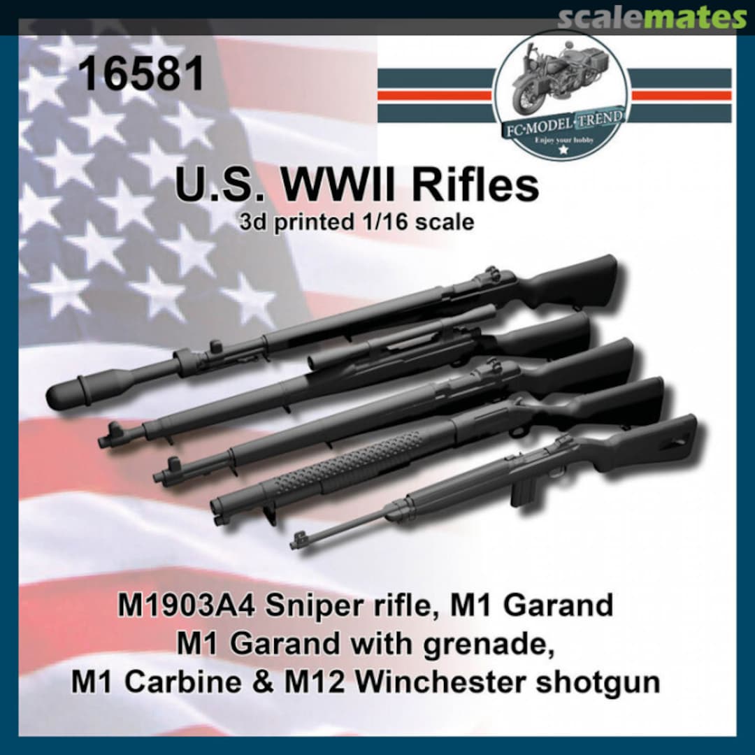 Boxart U.S. rifles WWII 16581 FC Model Trend Boxart U.S. rifles WWII 16581 FC Model Trend