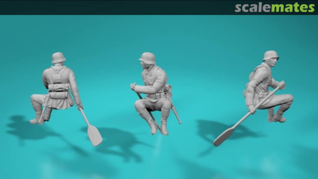 Boxart German WWII soldier - on the boat - version 1 99200204-72 EMP3d Boxart German WWII soldier - on the boat - version 1 99200204-72 EMP3d