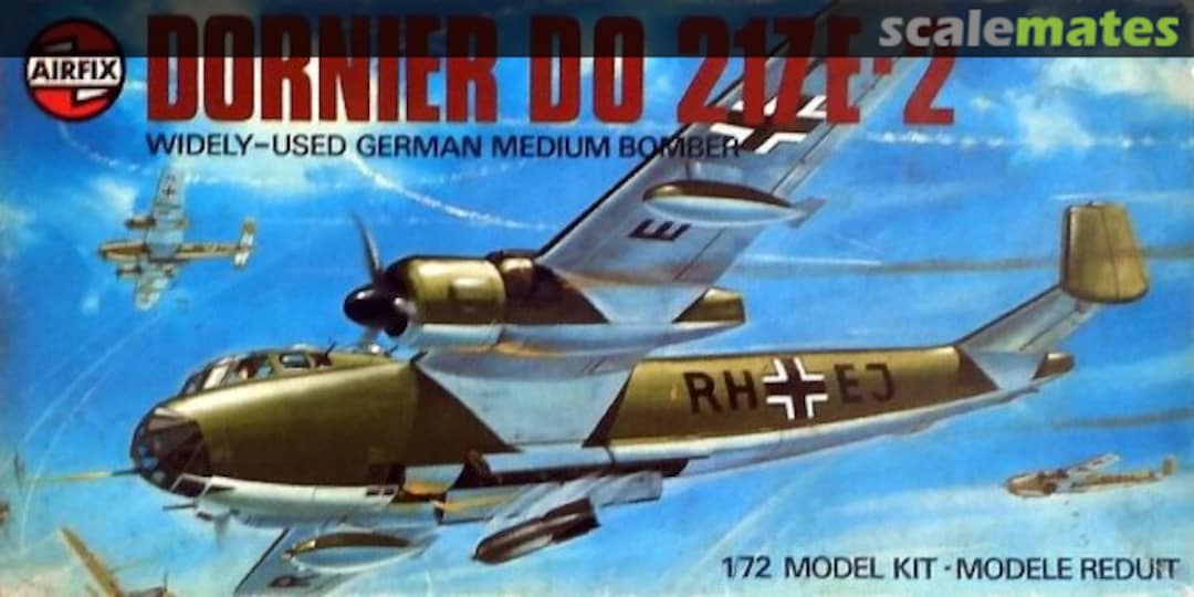 Boxart Dornier Do 217E-2 03003-8 Airfix Boxart Dornier Do 217E-2 03003-8 Airfix