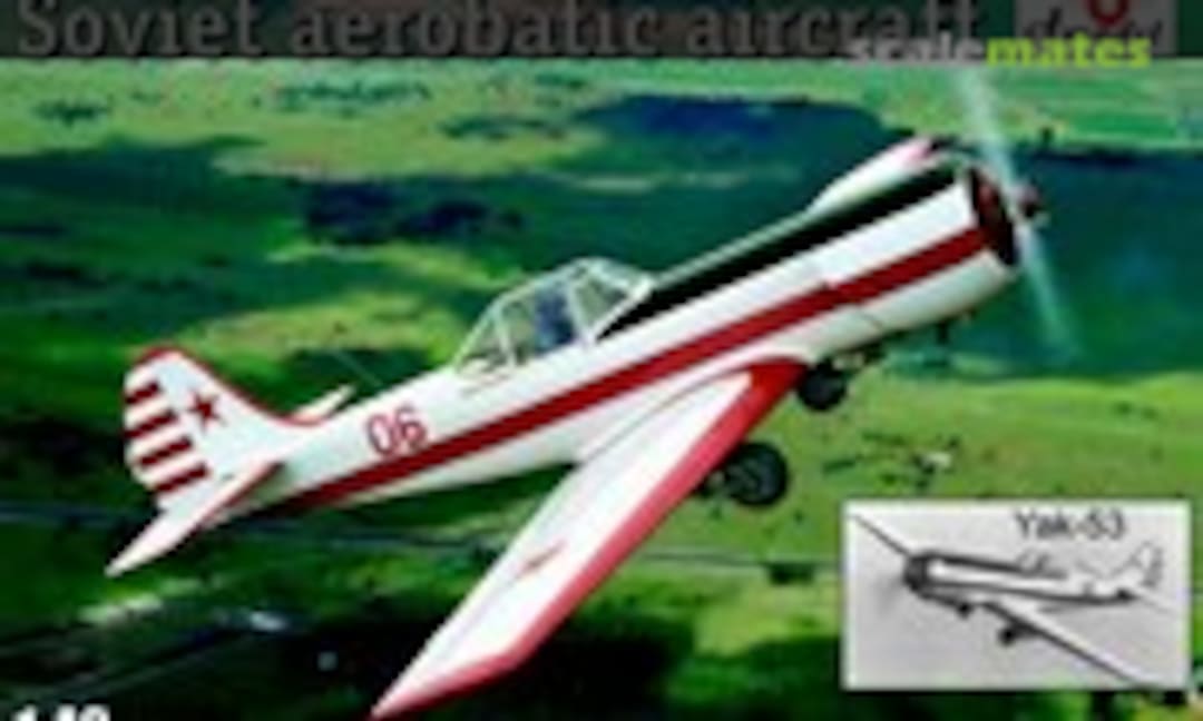 1:48 Yak-53 Soviet aerobatic aircraft (Amodel 4808) 4808