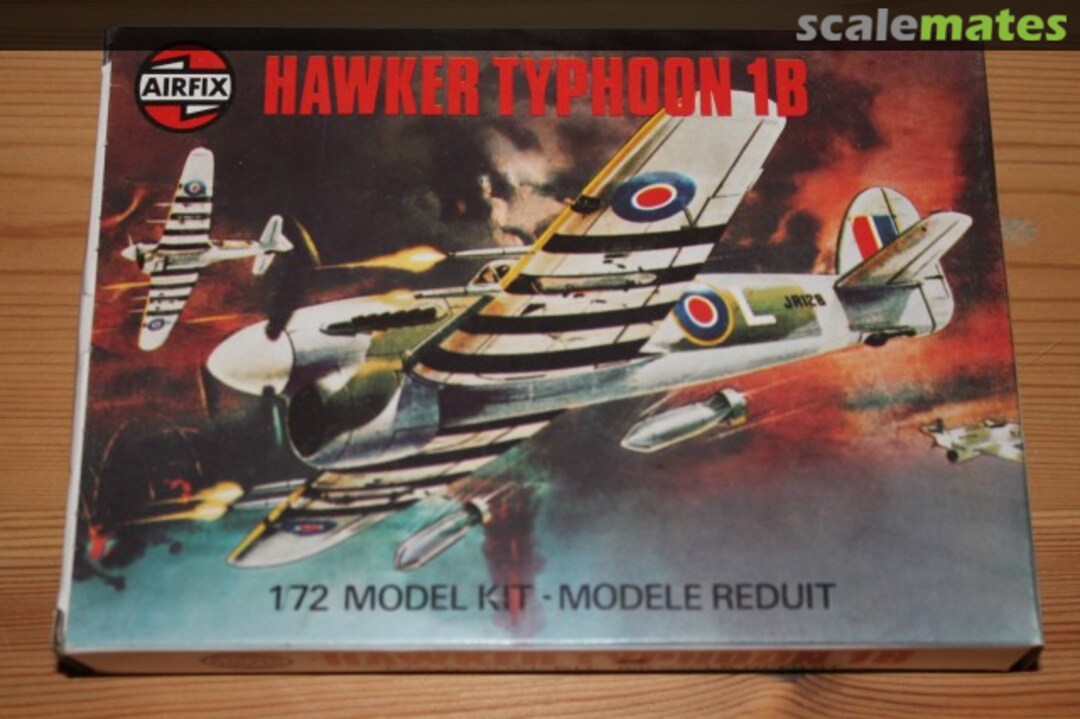 Boxart Hawker Typhoon 1B 61027-0 Airfix Boxart Hawker Typhoon 1B 61027-0 Airfix