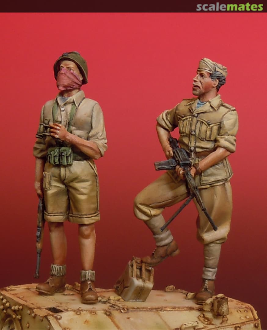 Boxart Army, WWII, Libia 1941 F35004 Darius Miniatures