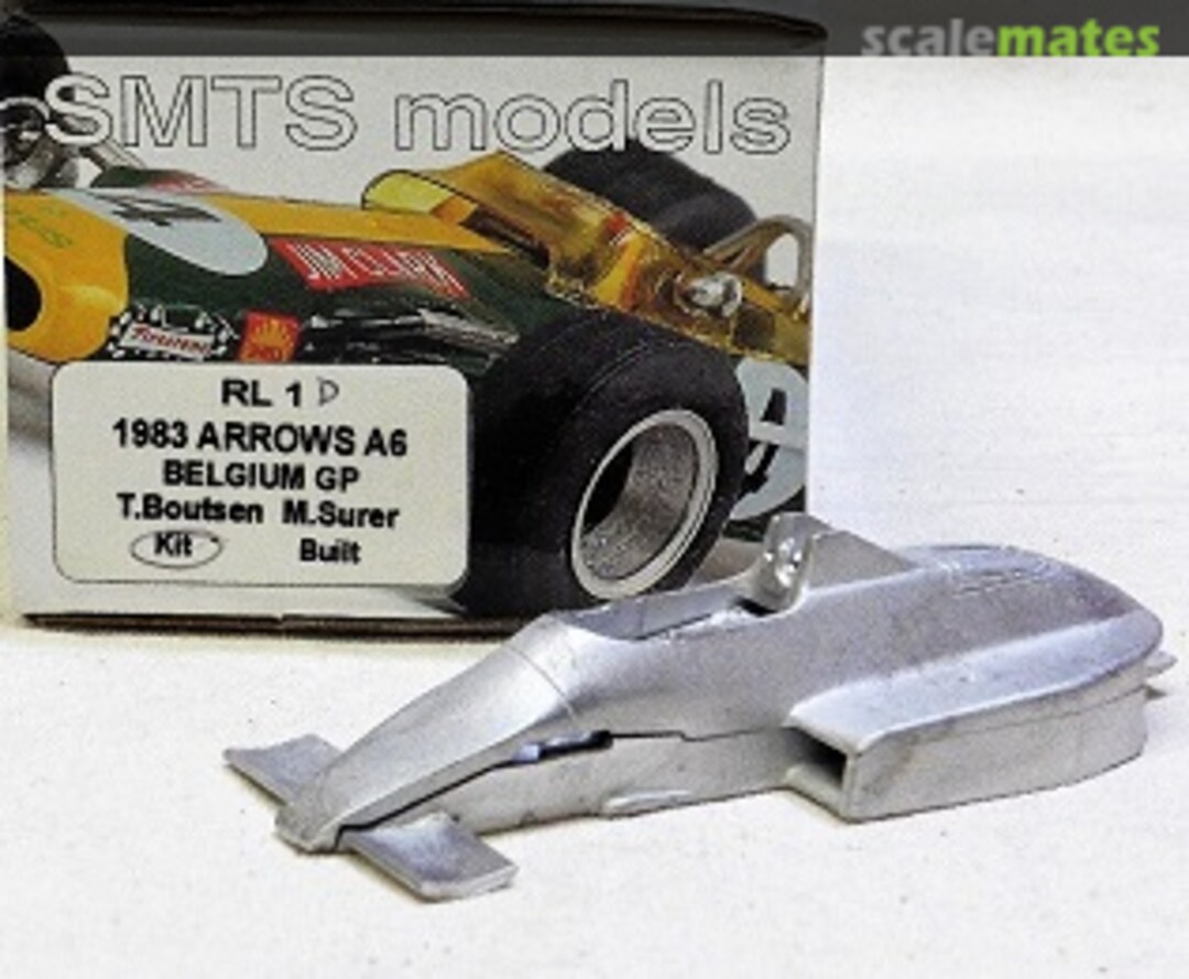 Boxart Arrows-Ford A6 F1 RL1D Scale Model Technical Service Boxart Arrows-Ford A6 F1 RL1D Scale Model Technical Service