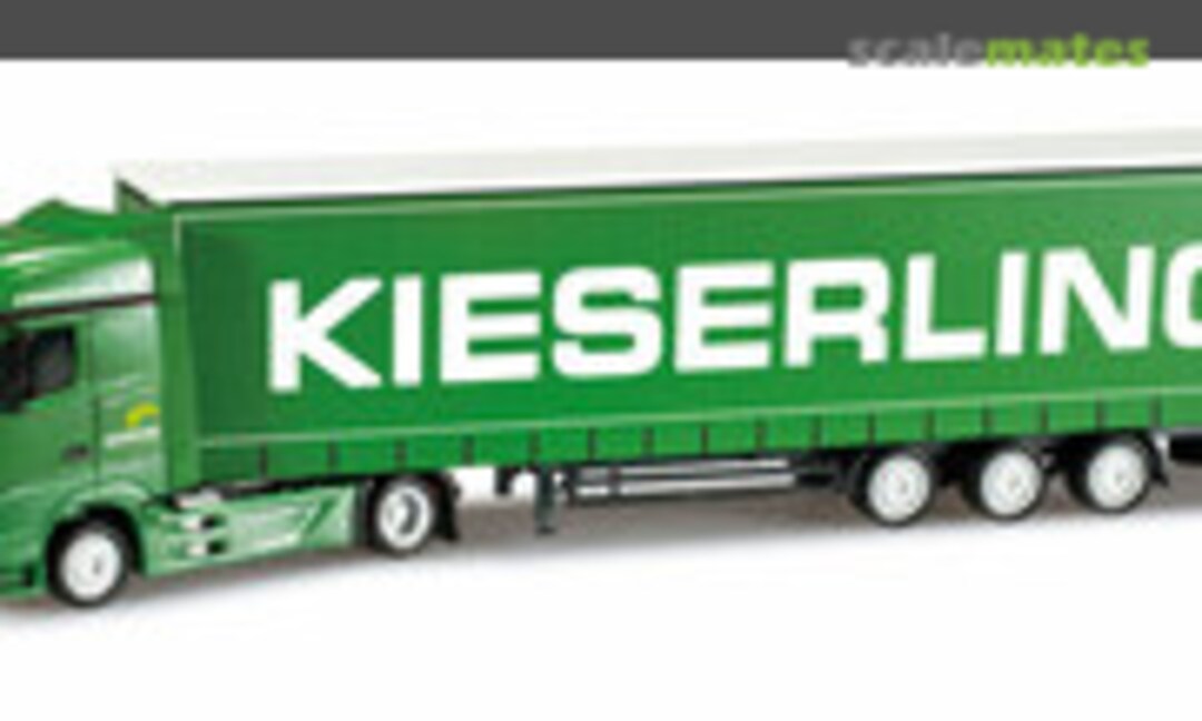 Mercedes-Benz Actros Streamspace 2.5 Lowlinerplanen-Sattelzug &quot;Kieserling&quot; (Herpa 302449)