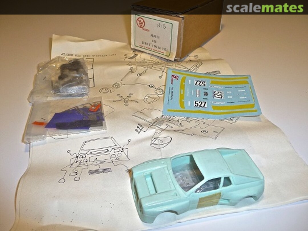 Boxart Fiat-Abarth SE-030 PROVA TO 1002 15 Barnini Boxart Fiat-Abarth SE-030 PROVA TO 1002 15 Barnini