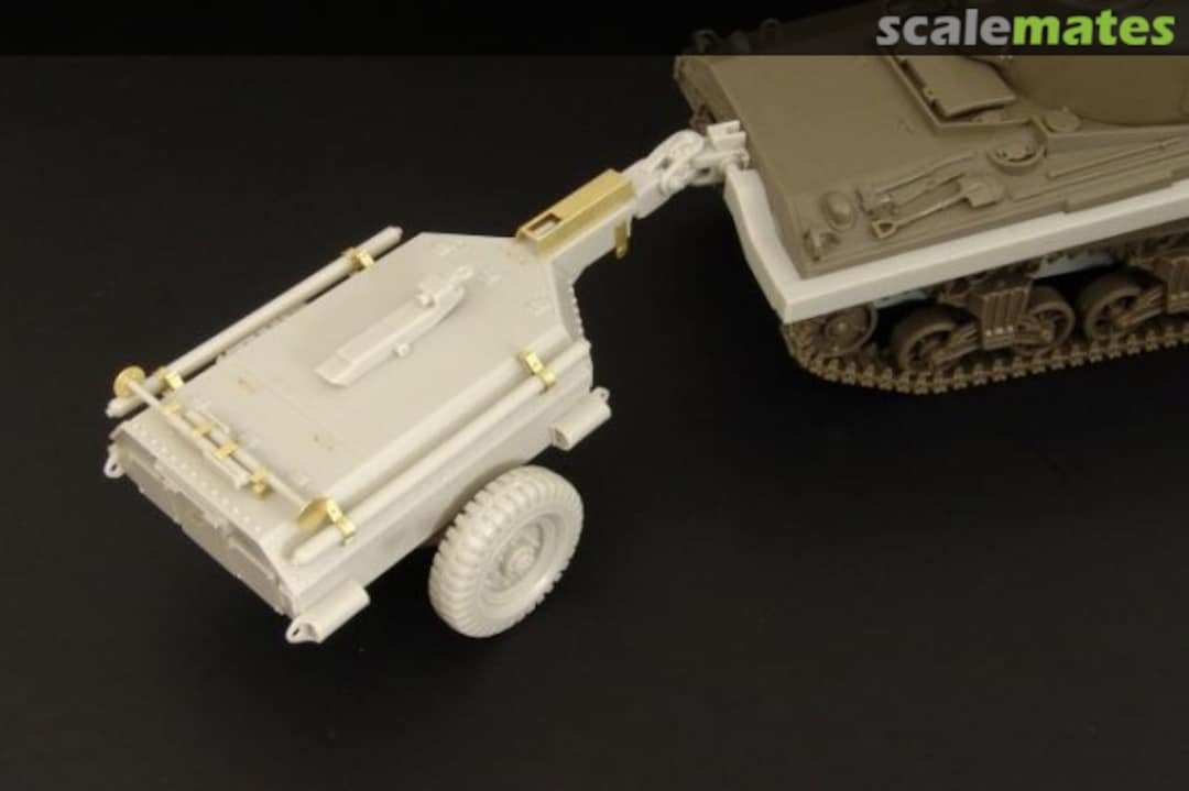 Boxart Crocodile M4 Sherman HLX48166 Hauler Boxart Crocodile M4 Sherman HLX48166 Hauler