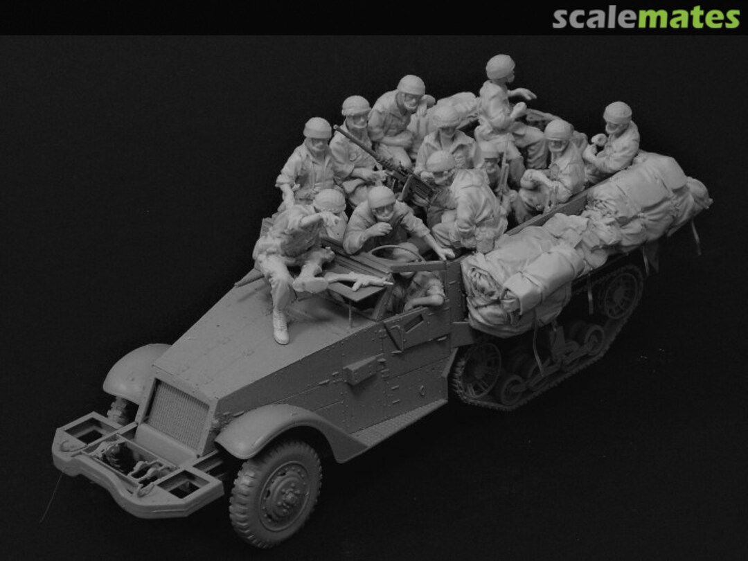 Boxart Israeli Paratroopers 1967 Set with Stowage (12 figures) ACM-35031 AC Models Boxart Israeli Paratroopers 1967 Set with Stowage (12 figures) ACM-35031 AC Models