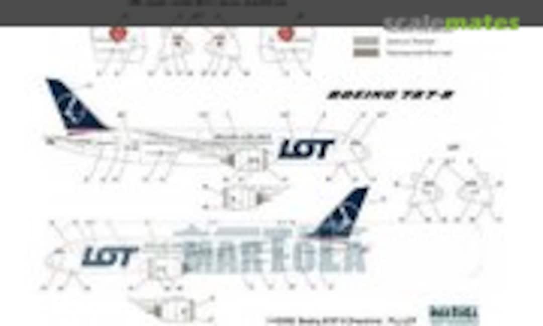 1:144 Boeing B787-8 Dreamliner PLL LOT (Martola 144D002) 144D002