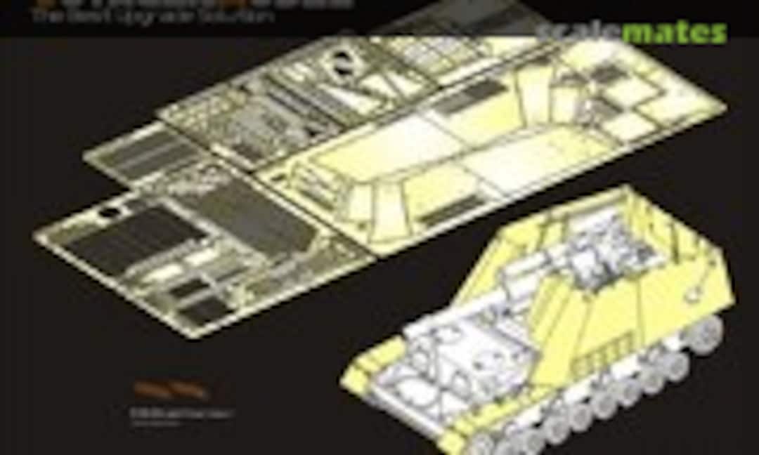 1:35 Sd.Kfz.165 Hummel Armour Plate/Fenders (Voyager Model PE351013)