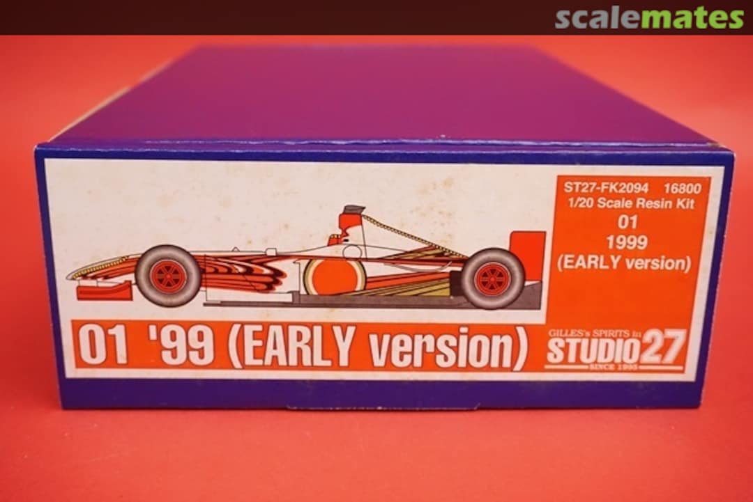 Boxart BAR 001 '99 Early Version ST27-FK2094 Studio27