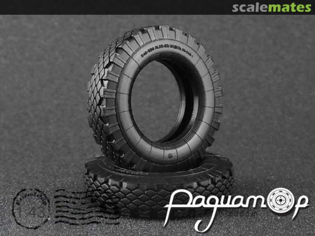 Boxart Rubbers set IK-6AM (ИК-6АМ) for GAZ-53 MW43_T_IK6AM Maestro Wheels Boxart Rubbers set IK-6AM (ИК-6АМ) for GAZ-53 MW43_T_IK6AM Maestro Wheels