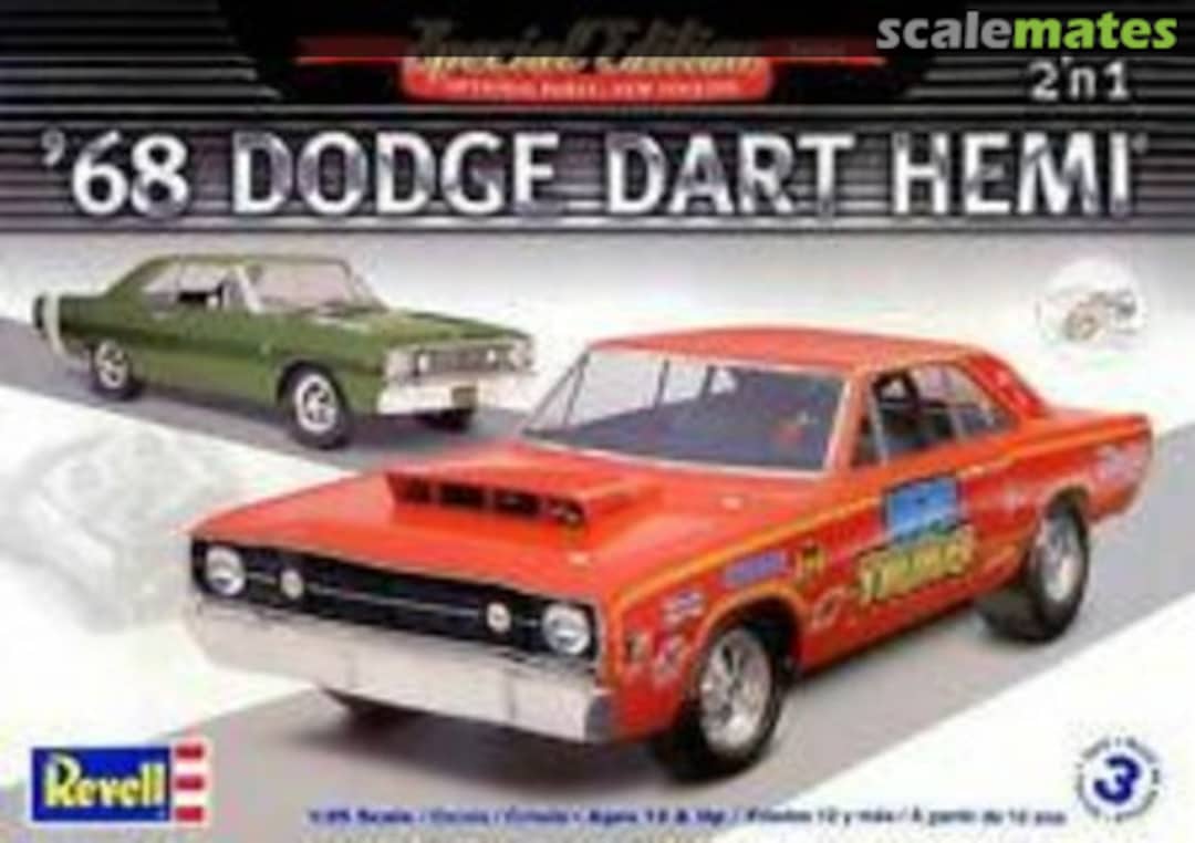 Boxart '68 Dodge Dart Hemi 2 'n 1 85-4217 Revell