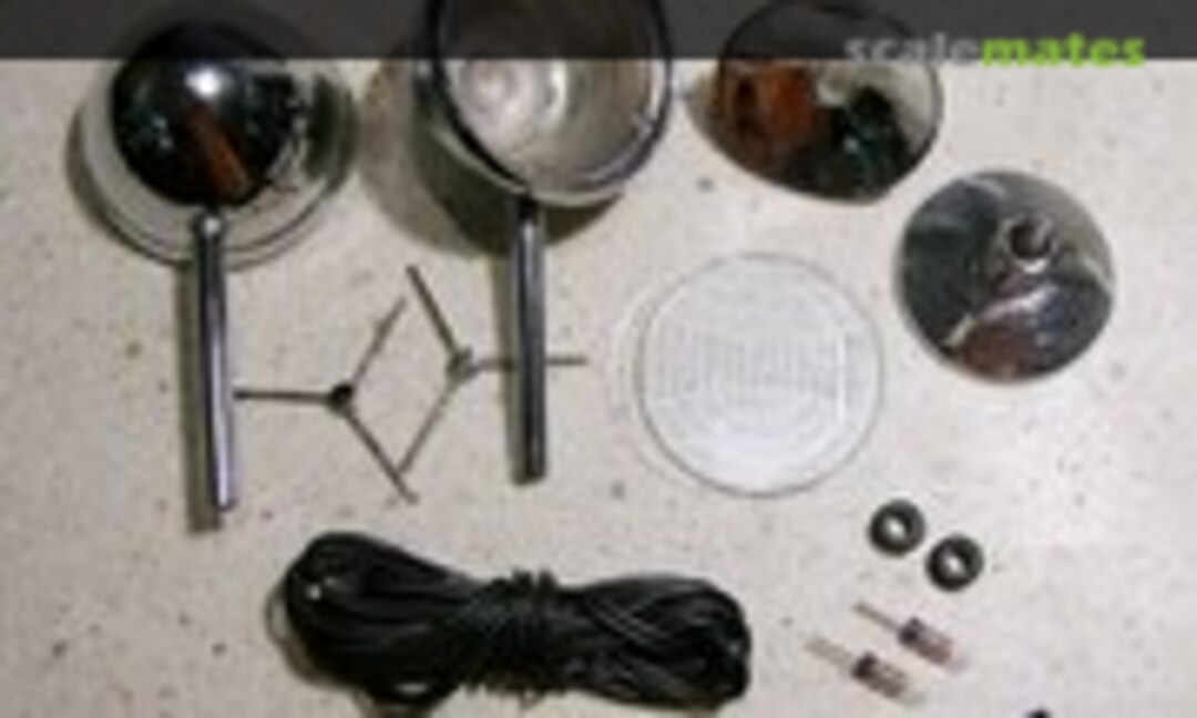 1:8 Rolls-Royce Headlight Set - Full Kit (Model Motorcars R004a) R004a