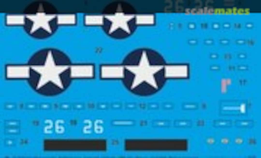 1:72 F4U-1D Corsair No. 26 Pilot 1st Lt. Jerimaiah J O‘Keefe, VMF-323, Okinawa, April 1945 (Peddinghaus-Decals 72 4039) 72 4039