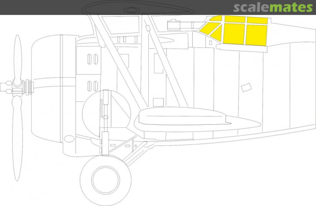 Boxart F3F-2 masks EX891 Eduard Boxart F3F-2 masks EX891 Eduard