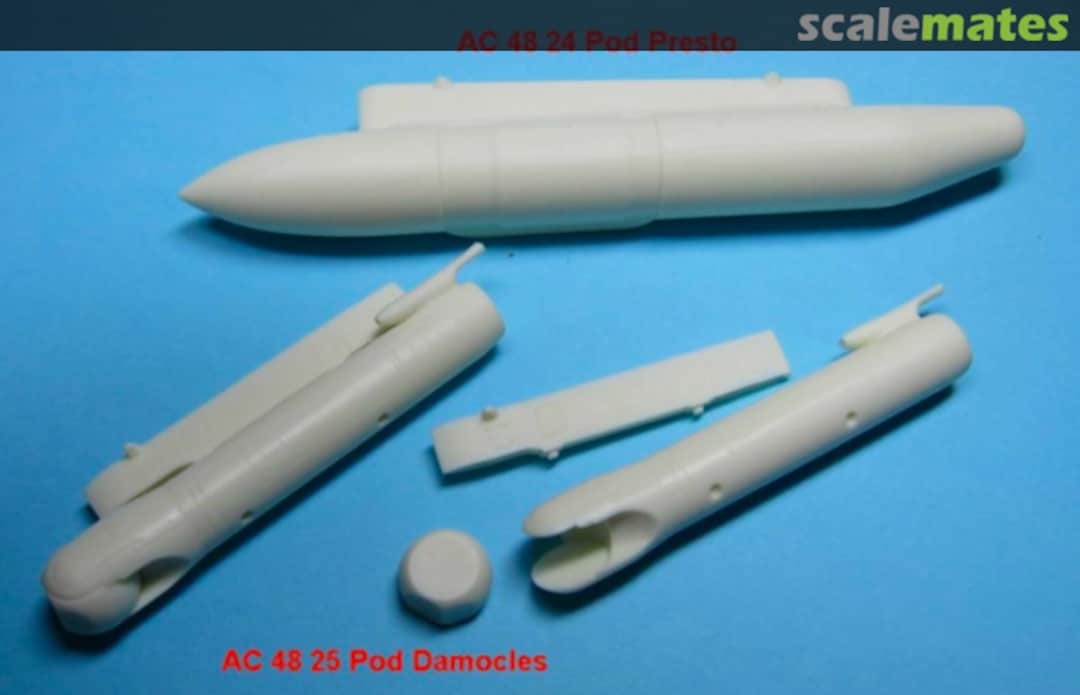 Boxart Thales Damocles targeting pod AC 48 25 L'Arsenal Boxart Thales Damocles targeting pod AC 48 25 L'Arsenal