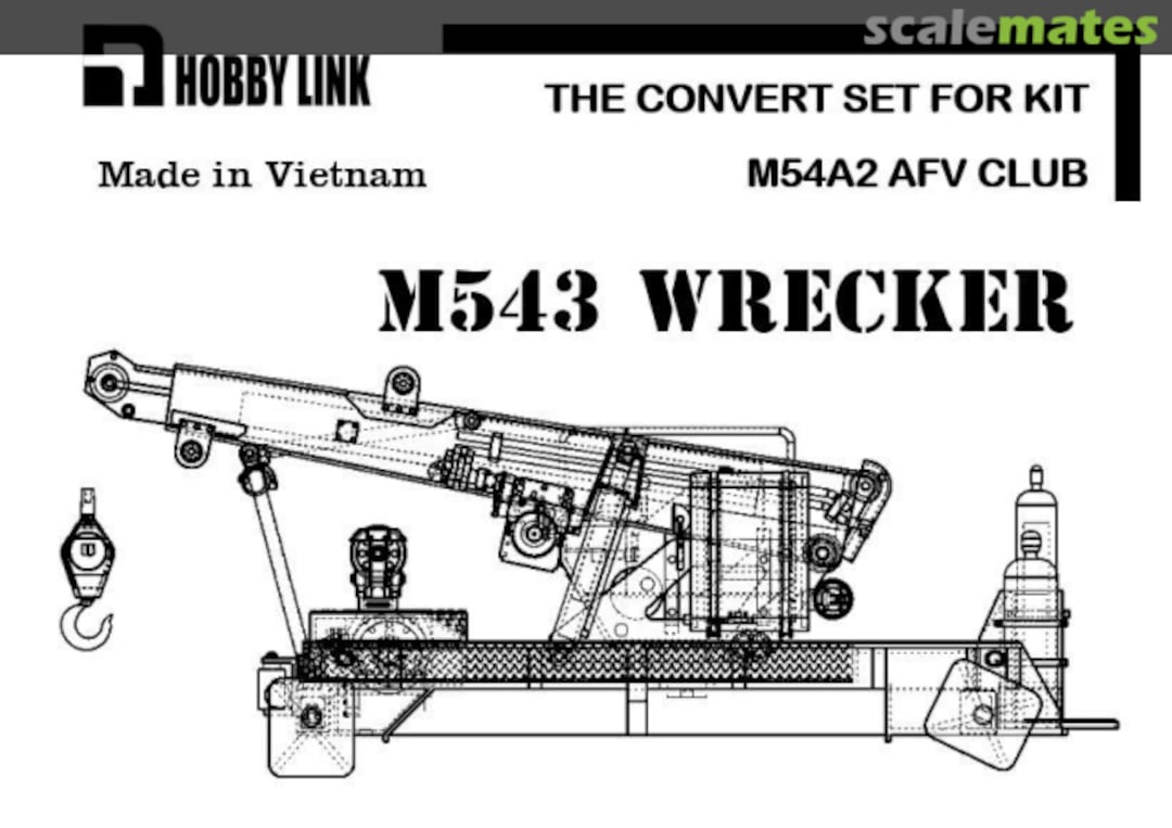 Boxart M543 Wrecker conversion set HL0101 Hobby Link Boxart M543 Wrecker conversion set HL0101 Hobby Link